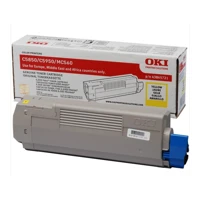 Toner 43865721 gelb