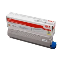Toner 44059209 gelb