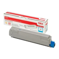 Toner 43487711 cyan