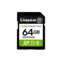 64GB SDXC Canvas Select Plus - KINGSTON 64GB - SDXC