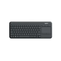 K400, Tastatur, mit Touchpad, kabellos, 2.4