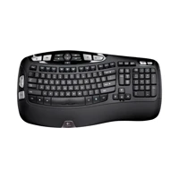Wireless Keyboard K350, Tastatur, kabellos, 2.4