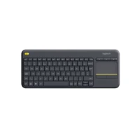 K400 Plus Wireless Touch Keyboard schwar