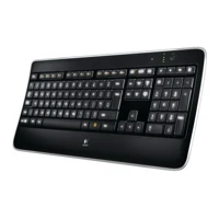 Wireless Illuminated Keyboard K800, Tastatur -