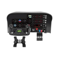 Flight Yoke System, Steuerhorn und Gasregler -