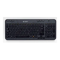 Wireless Keyboard K360, Tastatur, kabellos, 2.4