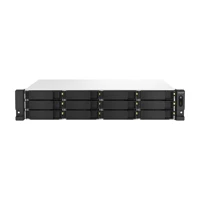 TS-1264U-RP, NAS-Server, 12 Schächte, Rack -