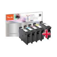 Spar Pack Plus, 5er-Packung, Schwarz, Gelb, Cyan