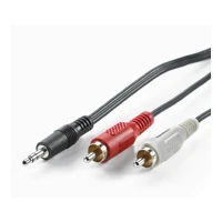 VALUE, Audiokabel, RCA Stecker zu Stereo
