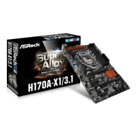 H170A-X1/3.1, Motherboard, ATX, LGA1151 Socket