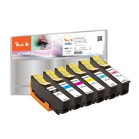 Spar Pack, 6er-Packung, XL-Kapazität, Schwarz