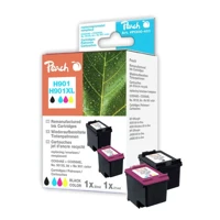 2er-Packung, Schwarz, Gelb, Cyan, Magenta -