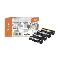 Combi-Pack, 4er-Packung, Schwarz, gelb, cyan