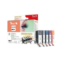 Combi-Pack, 5er-Packung, Schwarz, Gelb, Cyan