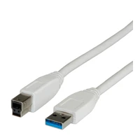 VALUE, USB-Kabel, USB Stecker zu USB Typ B Stecker, USB