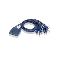 Petite CS64US, KVM-/Audio-/USB-Switch, 4x