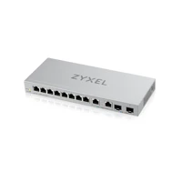 XGS1210-12, Switch, managed, 8x10/100/1000 +