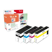 Combi-Pack, 4er-Packung, Schwarz, Gelb, Cyan
