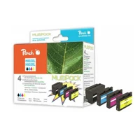 Multi Pack, 4er-Packung, Schwarz, gelb, cyan