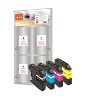 Combi-Pack, 4er-Packung, Schwarz, Gelb, Cyan