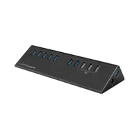 LC-HUB-ALU-2B-10, Hub, 7x SuperSpeed USB 3.0 +
