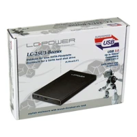 LC-25U3-Becrux, Speichergehäuse, 2,5" (6,4cm) -
