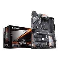 B450 AORUS ELITE, 1.0, Motherboard, ATX -