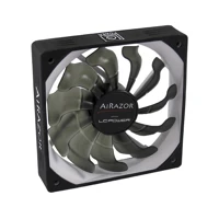 AiRazor, Gehäuselüfter, 120mm, Schwarz, weiß
