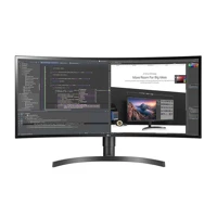 34WN80C-B, LED-Monitor, gebogen, 87cm (34") -