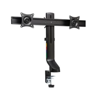 SmartFit Space-Saving Dual Monitor Arm -
