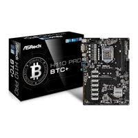 H110 Pro BTC+, Motherboard, ATX, LGA1151 Socket