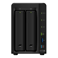 Disk Station DS718+, NAS-Server, 2 Schächte -