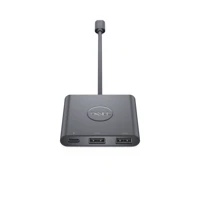 Adapter USB-C an Dual USB-A mit Power Pass-Through