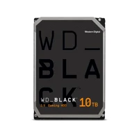 Black, 10TB HDD, 3,5", SATA, 7200U/min