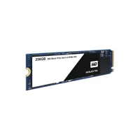 Black PCIe SSD 256GB, M.2