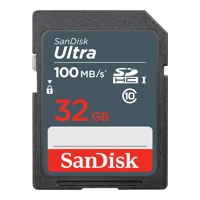 SanDisk Ultra, Flash-Speicherkarte, 32GB, UHS Class 1