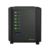 Disk Station DS419slim, NAS-Server, 4 Schächte -