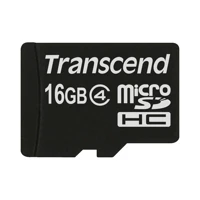 Flash-Speicherkarte, 16GB, Class 4, microSDHC