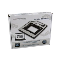 LC-ADA-525-25-NB, Laufwerksschachtadapter, 5,25"