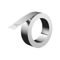 IND Embossing Aluminum Labels 1/2", Aluminium -