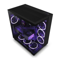 H series H9 Flow, Mid tower, ATX, Seitenteil