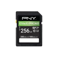 PNY EliteX-PRO60, Flash-Speicherkarte, 256GB -