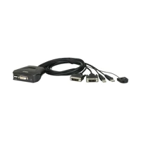 CS22D, KVM-Switch, 2x KVM port(s), 1 lokaler