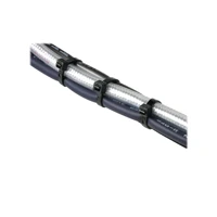 Cable Tie Kit, Kabelbinder, Schwarz (Packung mit