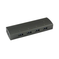 LC-Power  4-port schwarz, USB 3.0