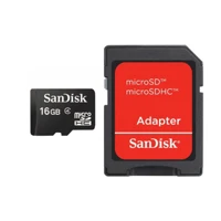 Flash-Speicherkarte, 16GB, Class 2, microSDHC