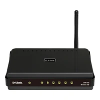 DIR-600 WAN:100Base-T, LAN:4x 100Base-T, WLAN 802