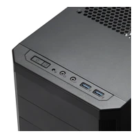 Core 1500 bis µATX, ext.:2x 5.25", int.:4x 2.5"/3
