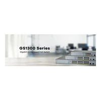 GS1300-10HP, Switch, 8x10/100/1000 (PoE+) + 1