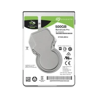 BarraCuda Pro, 500GB HDD, 2,5", SATA, 7200U/min